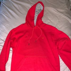 Red Champion Hoodie